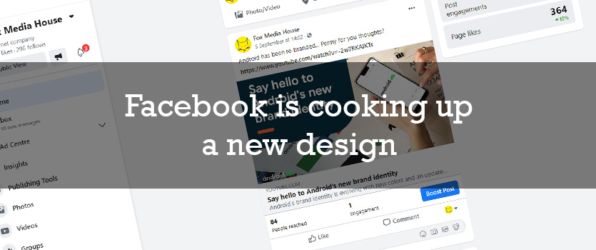 Facebook login page Redesign